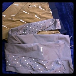Nike size small bundle! Two pairs of Nike Dri-fits